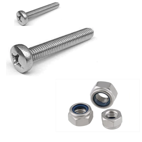 Kit Parafusos cadeira caiaques Brudden (3cm)