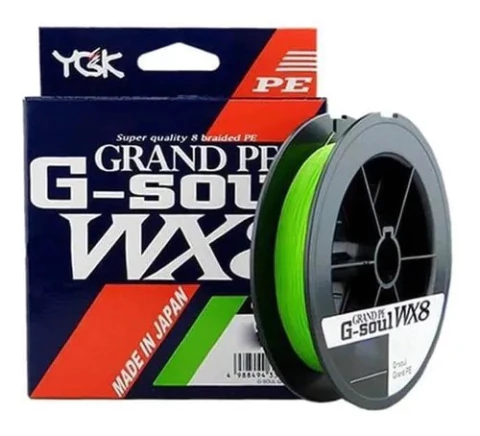 Linha Multi YGK 35lbs G-Soul Grand Pe Wx8 0,24mm 150mts