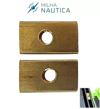 Porca Retangular - Milha Náutica