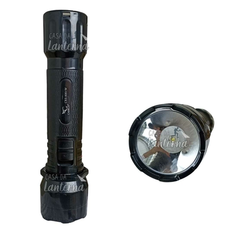Lanterna Caerus 8001W l 3W l 900mAh l Recarregável