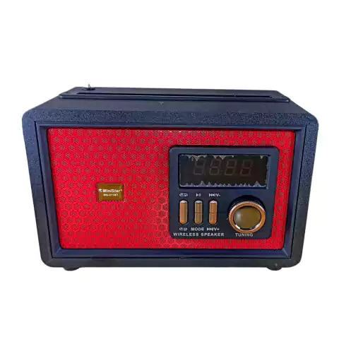 Rádio Retrô l Am/Fm l USB l TF Card l Aux MS - 071BT