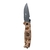 Canivete Tático Semi Automatico Luatek D21 Camuflado