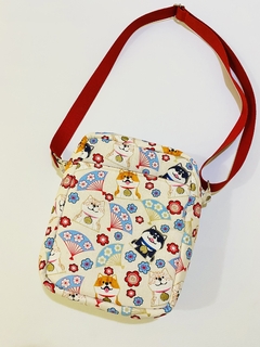 Shoulder Bag Shiba Inu Creme - loja online