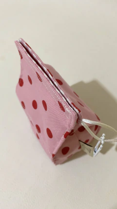 Bolsinha Chaveiro Milk Box Polka Dot na internet