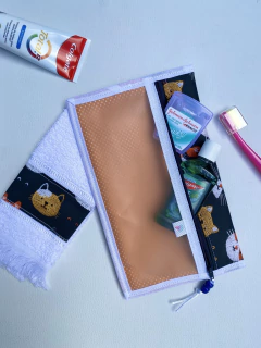 Porta Escova de Dentes Crochet Cats - loja online