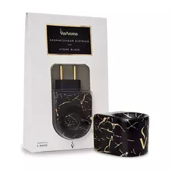 AROMATIZADOR ELÉTRICO PRETO MARMORIZADO