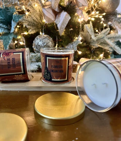 VELA AROMÁTICA NATALINA – 200G - Tudo Brincadeira - Candle