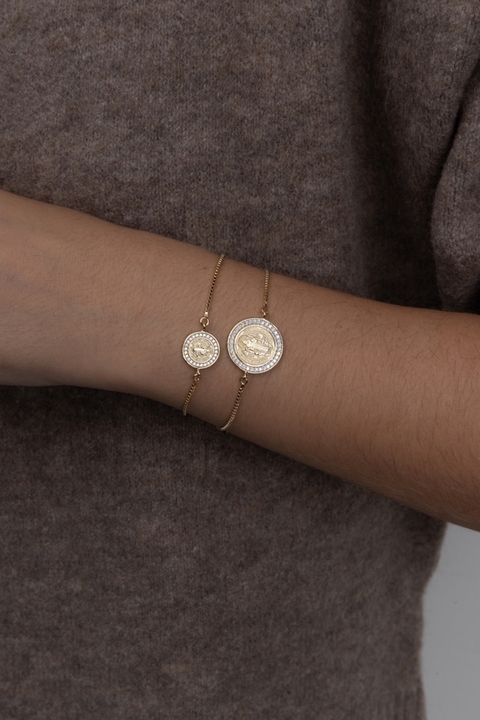 Pulseira Medalha São Bento