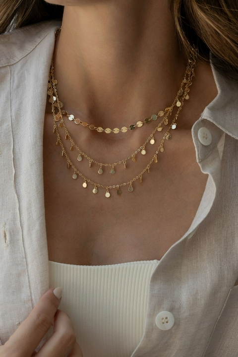 Choker Plaquinhas