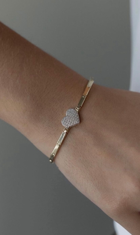 Pulseira Canutilho Coração