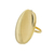 Anel Maxi Oval Liso - comprar online
