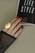 Anel Maxi Oval Liso na internet