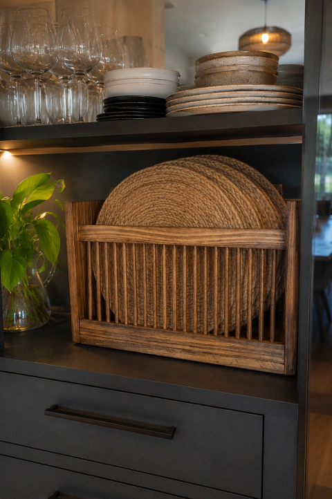 PORTA INDIVIDUALES DE MADERA