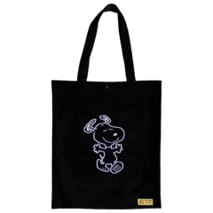 Snoopy Black Tote Bag