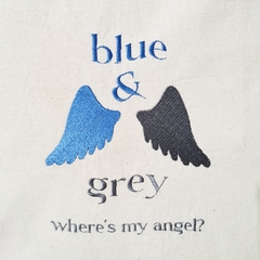 Blue & Grey Tote bag - comprar online