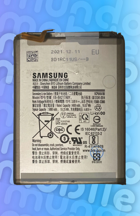Bateria Samsung Original Desarme A21S / M12 / A12 / A02 / A13 EB-BA217ABY - comprar online