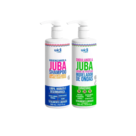 Kit Ondulando A Juba E Shampoo Higienizando A Juba Widi Care