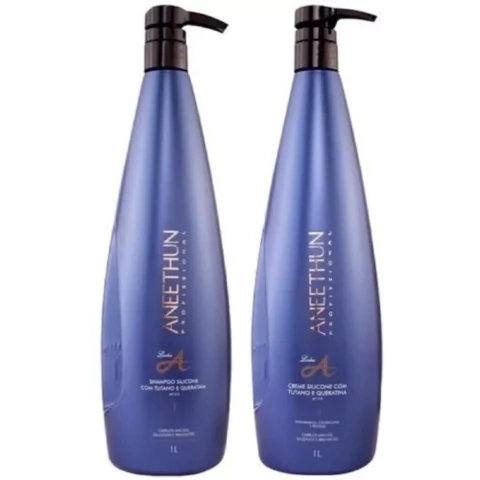 Kit Shampoo e Creme Aneethun Linha A (2x1000ml)