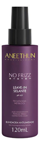 Leave-in Aneethun No Frizz Antifrizz De 120ml 120g