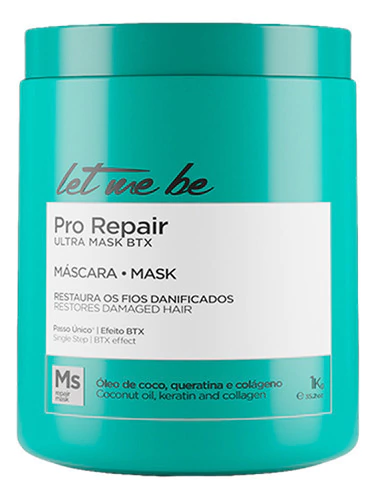 Let Me Be - Sem Formol Pro Repair Ultra Mask 1kg