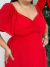 Vestido Rose Brilho Duna - Cherry Moda Plus Size