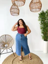 Saia Midi Jeans - comprar online