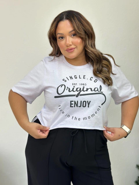 T-shirt Cropped Original - comprar online