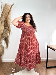 Vestido Ciane Lastex - Cherry Moda Plus Size