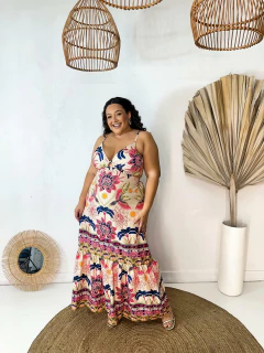Vestido Raissa Argola - Cherry Moda Plus Size