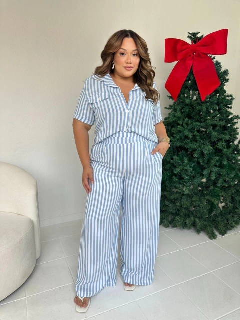 Conjunto Malu (Cropped+Calça) - comprar online