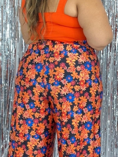 Calça Pantalona Evellin Farm - Cherry Moda Plus Size