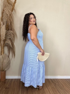 Vestido Amélia Botões na internet
