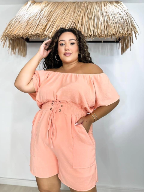 Macaquinho Vitoria Lastex - comprar online