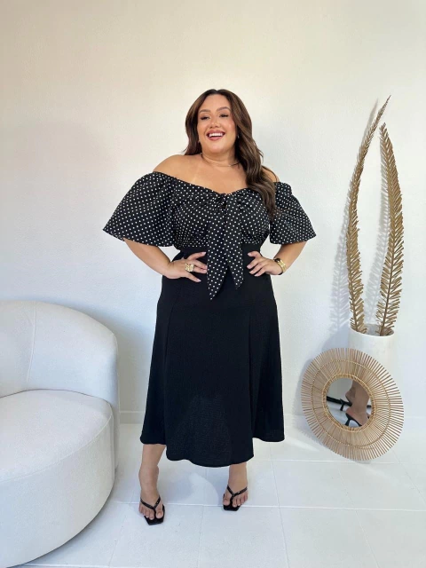 Saia Laura Midi Crepinho - comprar online