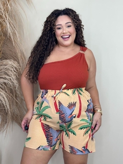 Cropped Hanna Argola - Cherry Moda Plus Size