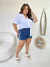 Short Jeans Listras Laterais - comprar online