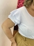 Blusa Babados Manga na internet