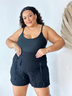 Short Bianca Bolsos - Cherry Moda Plus Size