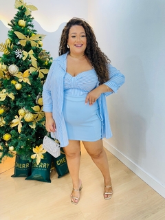 Saia Short Samantha - Cherry Moda Plus Size