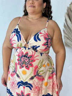 Vestido Raissa Argola - Cherry Moda Plus Size