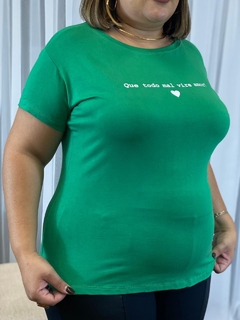 T-shirt "Que todo mal vire amor"