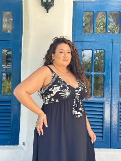 Vestido Briana Longo - Cherry Moda Plus Size