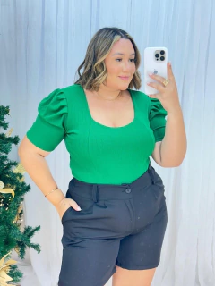 Cropped Samara Canelado - comprar online