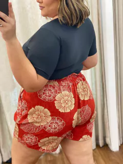 Body Poliana Manga - Cherry Moda Plus Size