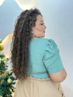 Cropped Samara Canelado - Cherry Moda Plus Size