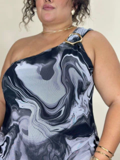 Vestido Isabela Marmorizado Tule - loja online