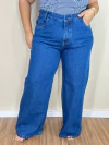 Calça Wide Leg Básica Jeans - comprar online