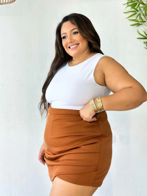 Saia Short Fabi Drapeado - comprar online