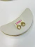 Brinco Oval Pequeno Perolado