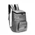 MOCHILA MATERA COOLER PUFFER PLATA